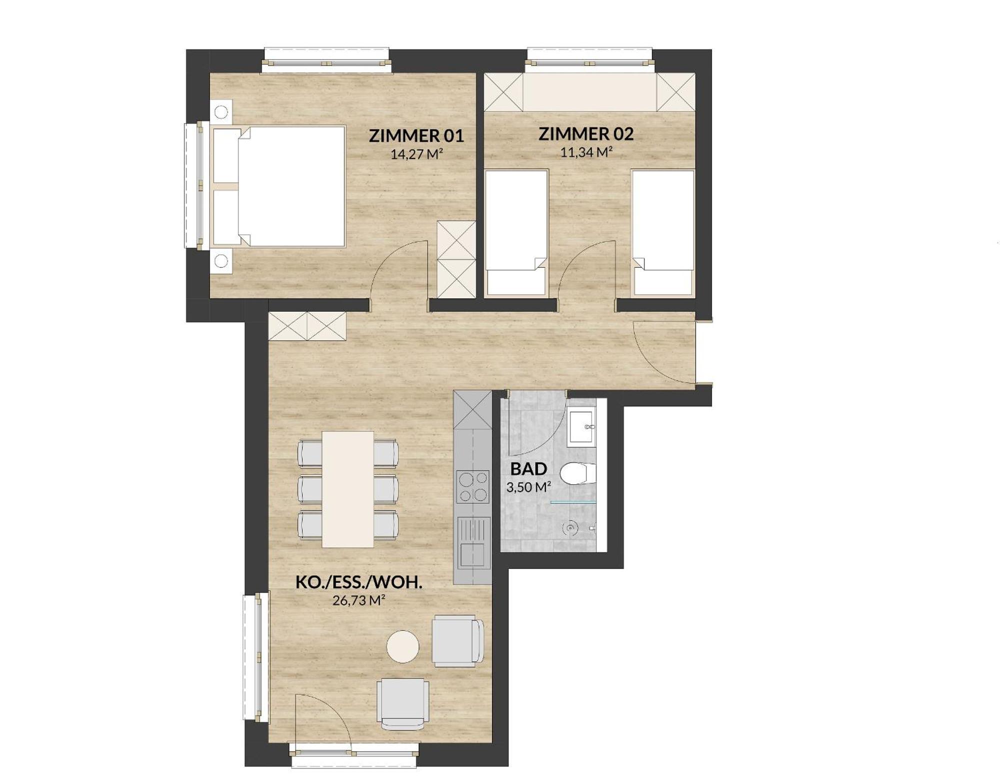 Appartement A Casa Tuerkis *